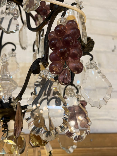 French Fruit Chandelier - Lot 9
