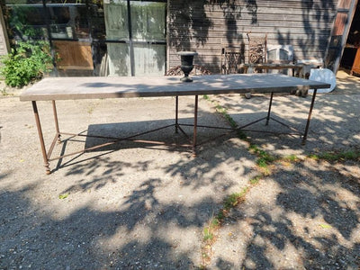 19th Century French Forged Iron table - in store *NOW ON SALE*