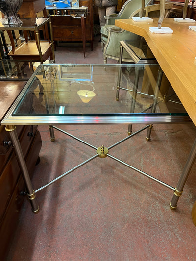 19th Century Glass Coffee Table *NOW ON SALE*