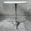 French Bistro table with Marble top