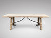 19th Century Spanish Bleached Oak Table *SOLD*