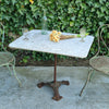 19th Century Marble Bistro Table *SOLD*