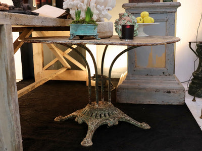 French Cast Iron Table SOLD