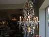 French 1940s Beaded Chandelier