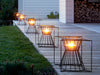 Boo outdoor candle and fire basket by Skargaarden