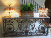 French Cast Iron Console *SOLD*