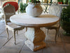 FRENCH LIMESTONE TABLE ROUND