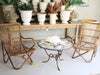 VINTAGE RATTAN CANE CHAIRS SOLD