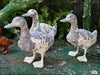 Collection of Zinc ducks SOLD