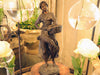 French Bronze maiden Figurine from the maker Bruchon Paris
