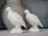 Pair of French Quail by maker Gien