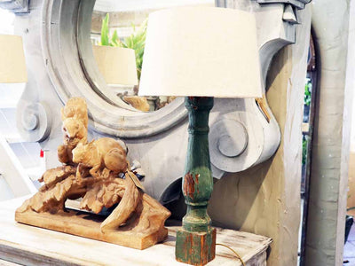Spanish Timber Lamps SOLD