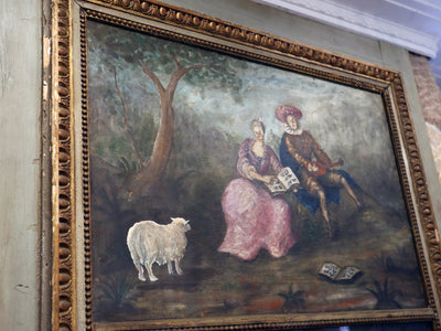 19th Century Painted Mirror SOLD