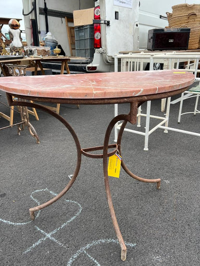 Lot 29 Iron Console *SOLD*