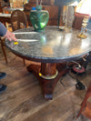 EMPIRE TABLE WITH GREY MARBLE TOP SOLD