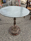 French Zinc Bistro Garden Table SOLD