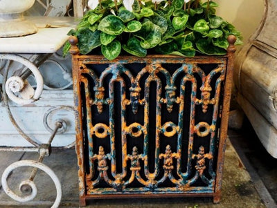 Cast Iron Planters SOLD
