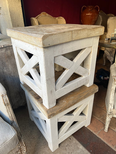 Provencal side tables Lot 55 SOLD
