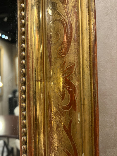 A 19th Century Salon Mirror with Original Mercury Glass Lot 16 SOLD