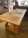 Bleached oak Spanish table