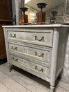Gustavian Commode with fluted legs SOLD