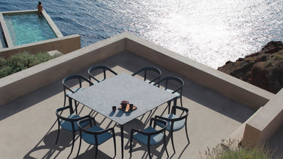 Unite Dining table by Royal Botania 150cm x 150cm Square