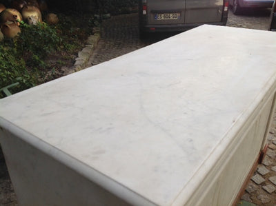 19th Century Marble Boulangerie Table *SOLD*
