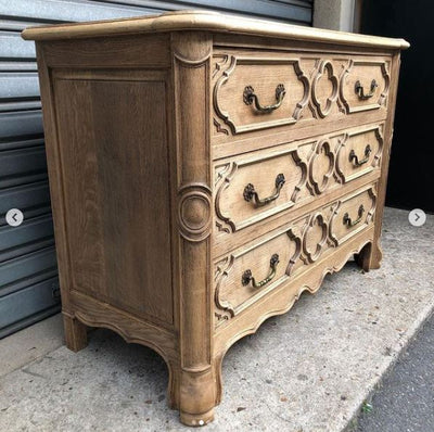 19th Century  Oak Commode SOLD