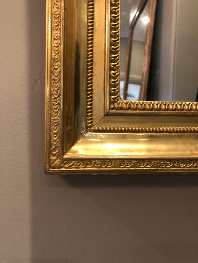Empire Style Gold Gilt Mirror