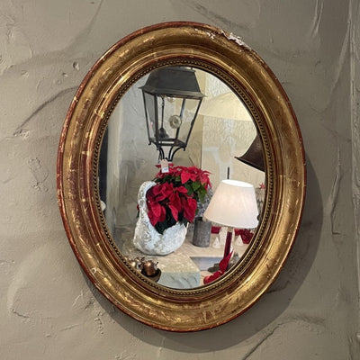 French Oval Mirror SOLD