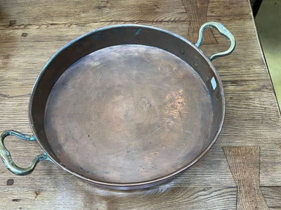 Copper Round Pan