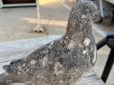 Lot 94 Composite stone Pigeon SOLD