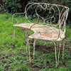 French Curved Metal Bench SOLD