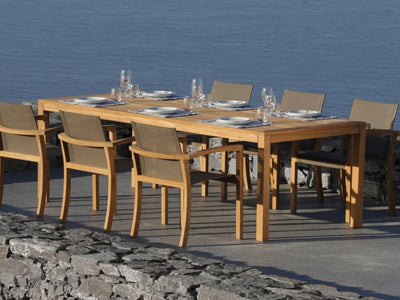 XQI Outdoor Teak Table by Royal Botania